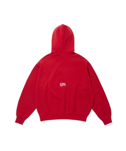 BILLIONAIRE BOYS CLUB（ビリオネア・ボーイズ・クラブ）の「OVERDYED HOODIE ARCH LOGO（パーカー・メンズ・ブラック/ネイビー・MEDIUM/X-LARGE/LARGE）」の5枚目の写真