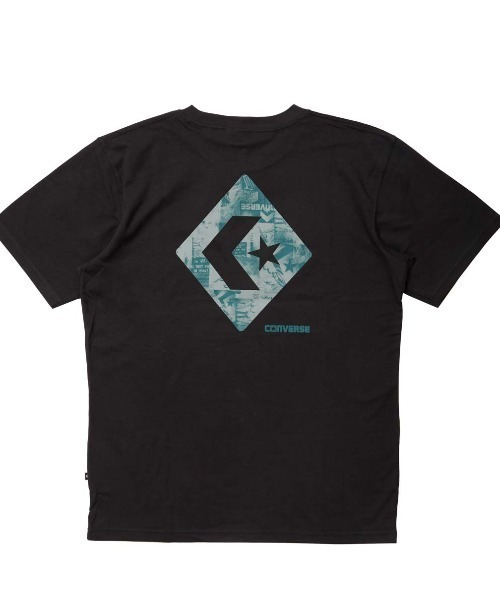 CONVERSE（コンバース）の「コンバース  PT DIAMOND LOGO TEE M 半袖Tシャツ（Tシャツ/カットソー・メンズ・アイボリー/ブラック・M/L/LL）」の3枚目の写真