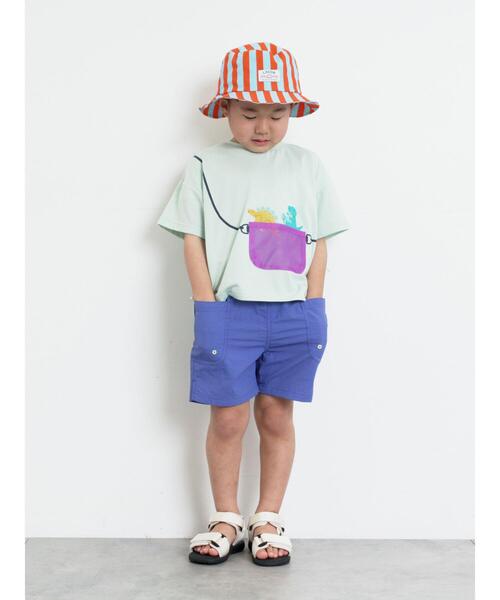 Samansa Mos2 Lagom（サマンサモスモスラーゴム）の「【吸水速乾】メッシュポケット恐竜Tシャツ（Tシャツ/カットソー・キッズ・ブラウン/レッド/ミント・130/95/120/110/100）」の11枚目の写真