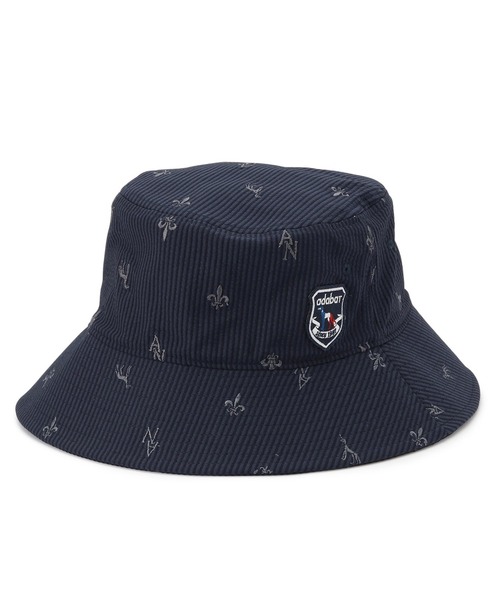 adabat(アダバット)の「【ADABAT NAVY】飛び柄刺しゅうハット(ハット・レディース・ホワイト系3/ネイビー系2・00)」の2枚目の写真