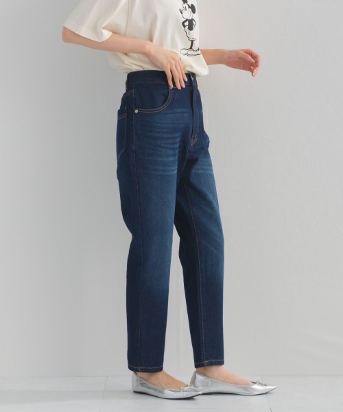 OMNES(オムネス)の「ヴィンテージライクボーイフレンドデニムパンツ(デニムパンツ・レディース・ライトブルー/ブルー/インディゴブルー・LARGE/MEDIUM)」の3枚目の写真