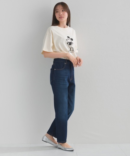 OMNES(オムネス)の「ヴィンテージライクボーイフレンドデニムパンツ(デニムパンツ・レディース・ライトブルー/ブルー/インディゴブルー・LARGE/MEDIUM)」の12枚目の写真