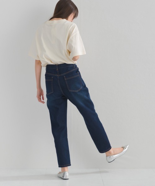 OMNES(オムネス)の「ヴィンテージライクボーイフレンドデニムパンツ(デニムパンツ・レディース・ライトブルー/ブルー/インディゴブルー・LARGE/MEDIUM)」の13枚目の写真