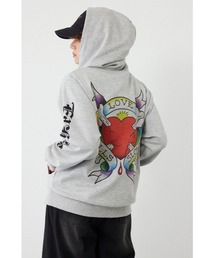 (Ed Hardy)ZIPパーカー