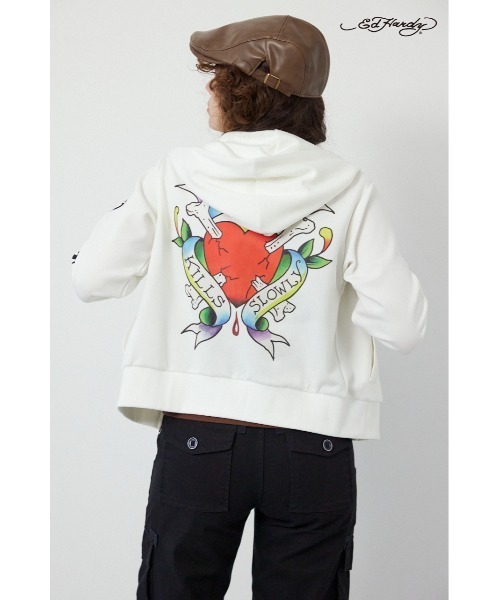 Ed Hardy)ZIPパーカー（パーカー）｜RODEO CROWNS WIDE BOWL（ロデオ