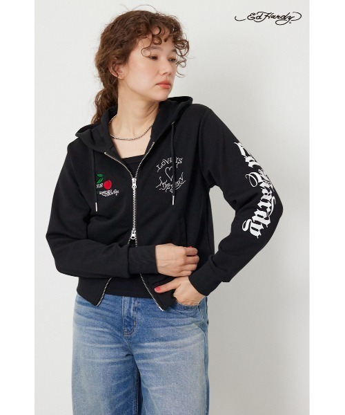 Ed Hardy)ZIPパーカー（パーカー）｜RODEO CROWNS WIDE BOWL（ロデオ