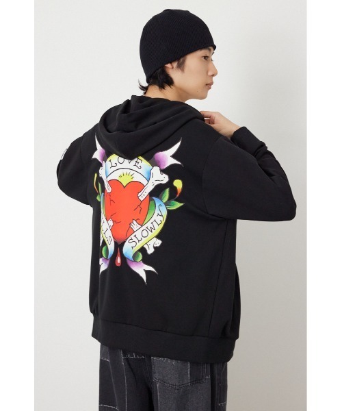 Ed Hardy)ZIPパーカー（パーカー）｜RODEO CROWNS WIDE BOWL（ロデオ