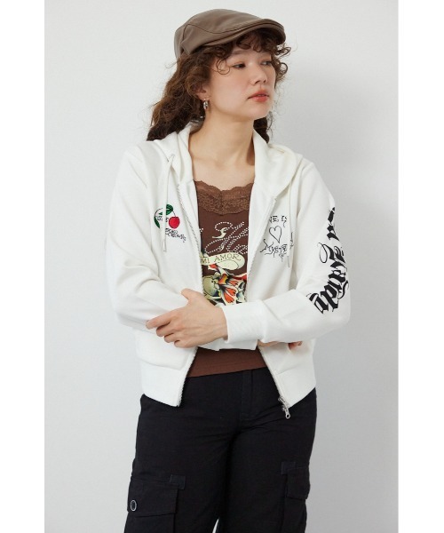 Ed Hardy)ZIPパーカー(パーカー)|RODEO CROWNS WIDE BOWL(ロデオ Ed Hardy)ZIPパーカー(パーカー)|RODEO CROWNS WIDE BOWL(ロデオ