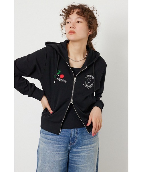 Ed Hardy)ZIPパーカー（パーカー）｜RODEO CROWNS WIDE BOWL（ロデオ