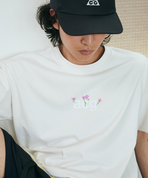 ACG(エィシージー)の「ナイキ ACG メンズ Dri-FIT Tシャツ / Nike ACG Men's Dri-FIT T-Shirt IH1325-030 Phantom(Tシャツ/カットソー・メンズ・クリーム・XL/S/2XL/M/L)」の4枚目の写真