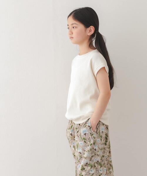 URBAN RESEARCH DOORS（アーバンリサーチドアーズ）の「『150サイズあり』変形ワッフルノースリーブプルオーバー(KIDS)（Tシャツ/カットソー・キッズ・グレー系その他/オフホワイト・120/105/135/150）」の16枚目の写真