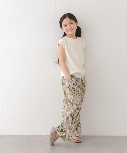 URBAN RESEARCH DOORS（アーバンリサーチドアーズ）の「『150サイズあり』変形ワッフルノースリーブプルオーバー(KIDS)（Tシャツ/カットソー・キッズ・グレー系その他/オフホワイト・120/105/135/150）」の17枚目の写真