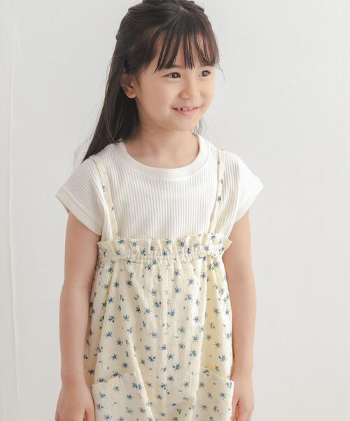 URBAN RESEARCH DOORS（アーバンリサーチドアーズ）の「『150サイズあり』変形ワッフルノースリーブプルオーバー(KIDS)（Tシャツ/カットソー・キッズ・グレー系その他/オフホワイト・120/105/135/150）」の21枚目の写真