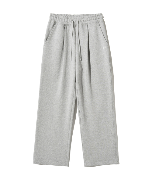 YALE(イェール)の「スモールアーチワンタックスウェットパンツ_グレー(スウェットパンツ・レディース・その他・SMALL/MEDIUM/LARGE/X-LARGE)」の1枚目の写真