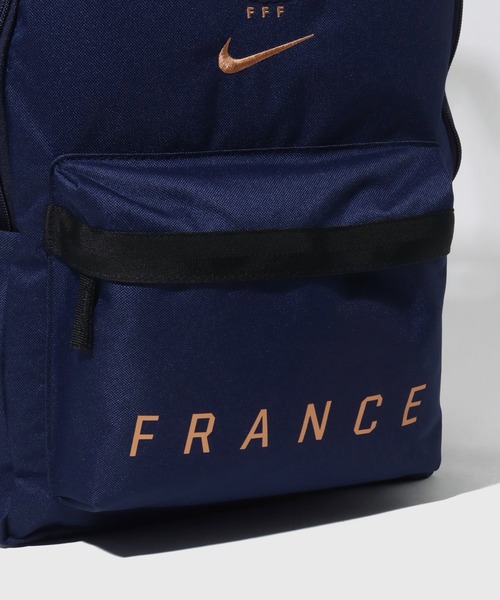 NIKE(ナイキ)の「【NIKE/ナイキ】France 2026/27 Heritage Backpack - Blackened Blue(バックパック/リュック・メンズ・ネイビー・FREE)」の5枚目の写真