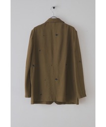 Muel Chic（ミュエルシック）の「Lily embroidery sheer JKT  リリーエンブロイダリーシアージャケット（テーラードジャケット）」