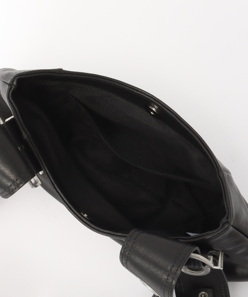 VACANT Archive(ベイカントアーカイブ)の「【Geek Office / ギークオフィス】VACANT Archive / BELLA MINI SHOULDER BAG(ショルダーバッグ・レディース・ブラック/ベージュ・FREE)」の8枚目の写真