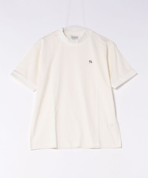 Arnold Palmer(アーノルドパーマー)の「【汗ジミ防止】シェア エンボス ロゴ Tシャツ(Tシャツ/カットソー・レディース・ネイビー/グレー/グリーン/ホワイト・S/XS/L/M/LL)」の16枚目の写真