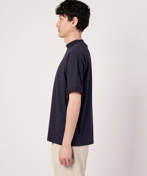 Arnold Palmer(アーノルドパーマー)の「【汗ジミ防止】シェア エンボス ロゴ Tシャツ(Tシャツ/カットソー・レディース・ネイビー/グレー/グリーン/ホワイト・S/XS/L/M/LL)」の21枚目の写真
