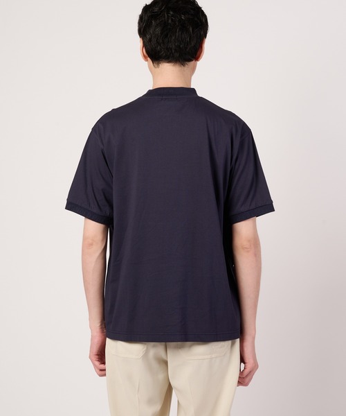 Arnold Palmer(アーノルドパーマー)の「【汗ジミ防止】シェア エンボス ロゴ Tシャツ(Tシャツ/カットソー・レディース・ネイビー/グレー/グリーン/ホワイト・S/XS/L/M/LL)」の20枚目の写真