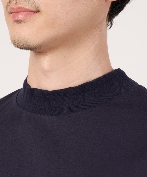 Arnold Palmer(アーノルドパーマー)の「【汗ジミ防止】シェア エンボス ロゴ Tシャツ(Tシャツ/カットソー・レディース・ネイビー/グレー/グリーン/ホワイト・S/XS/L/M/LL)」の19枚目の写真