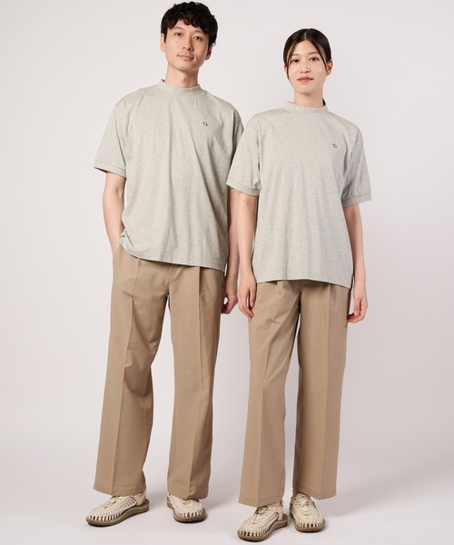 Arnold Palmer(アーノルドパーマー)の「【汗ジミ防止】シェア エンボス ロゴ Tシャツ(Tシャツ/カットソー・レディース・ネイビー/グレー/グリーン/ホワイト・S/XS/L/M/LL)」の12枚目の写真