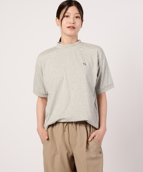 Arnold Palmer(アーノルドパーマー)の「【汗ジミ防止】シェア エンボス ロゴ Tシャツ(Tシャツ/カットソー・レディース・ネイビー/グレー/グリーン/ホワイト・S/XS/L/M/LL)」の8枚目の写真