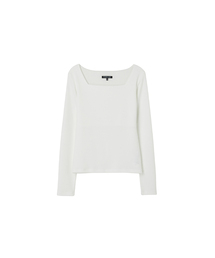 スクエアネックスリップTシャツ AS1CT261