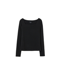 スクエアネックスリップTシャツ AS1CT261