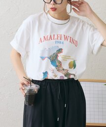 CIAOPANIC TYPY | 【AMALFI】ワンポイント刺繍アソートプリントTee(Tシャツ/カットソー)