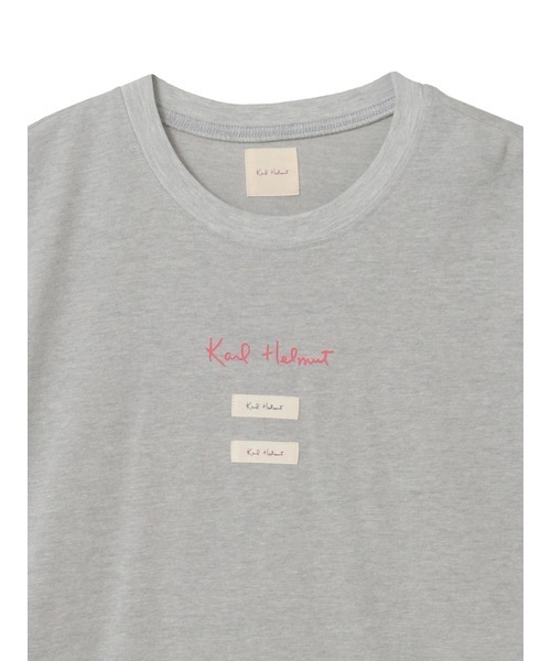 KARL HELMUT(カールヘルム)の「半袖ロゴTシャツ+短パンツ サマーセット(Tシャツ/カットソー・メンズ・ホワイト系その他/グレー系その他・LARGE/MEDIUM)」の5枚目の写真