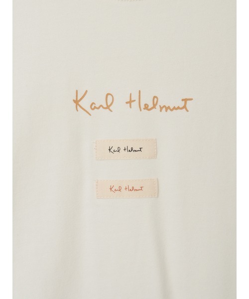 KARL HELMUT(カールヘルム)の「半袖ロゴTシャツ+短パンツ サマーセット(Tシャツ/カットソー・メンズ・ホワイト系その他/グレー系その他・LARGE/MEDIUM)」の17枚目の写真