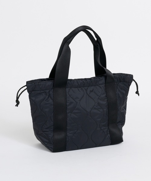 MIS（エムアイエス）の「【MIS】MILITARY QUILTED MINI TOTE / ミリタリーキルトミニトート（トートバッグ・レディース・ベージュ/ブルー/ブラック/ピンク/グリーン・FREE）」の7枚目の写真