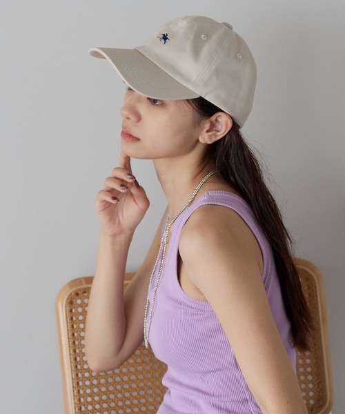 POLOCHAMPS(ポロチャンプス)の「【POLOCHAMPS/ポロチャンプス】ワンポイント刺繍 ローキャップ ユニセックス(キャップ・レディース・ダークグリーン/ベージュ/ネイビー/ブラック/グレイッシュベージュ・FREE)」の11枚目の写真