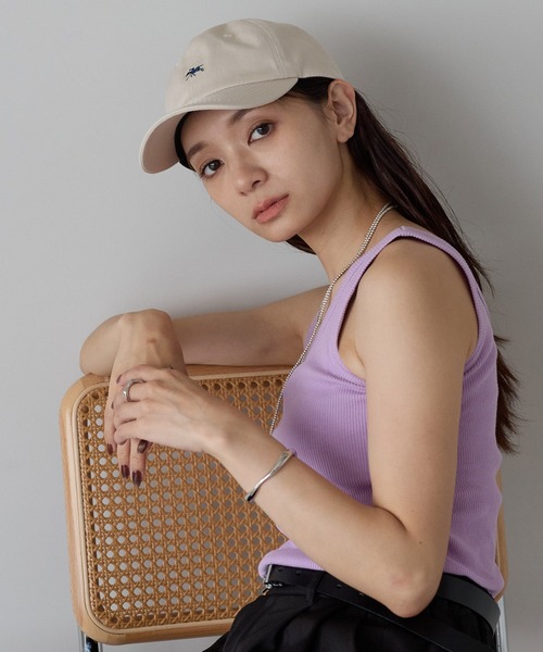 POLOCHAMPS(ポロチャンプス)の「【POLOCHAMPS/ポロチャンプス】ワンポイント刺繍 ローキャップ ユニセックス(キャップ・レディース・ダークグリーン/ベージュ/ネイビー/ブラック/グレイッシュベージュ・FREE)」の12枚目の写真