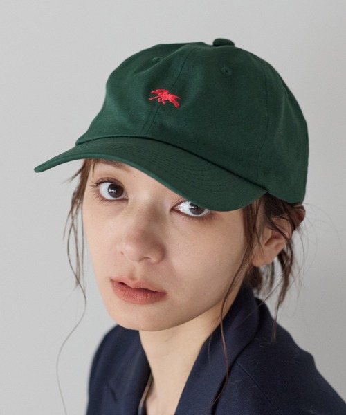 POLOCHAMPS(ポロチャンプス)の「【POLOCHAMPS/ポロチャンプス】ワンポイント刺繍 ローキャップ ユニセックス(キャップ・レディース・ダークグリーン/ベージュ/ネイビー/ブラック/グレイッシュベージュ・FREE)」の16枚目の写真