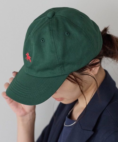 POLOCHAMPS(ポロチャンプス)の「【POLOCHAMPS/ポロチャンプス】ワンポイント刺繍 ローキャップ ユニセックス(キャップ・レディース・ダークグリーン/ベージュ/ネイビー/ブラック/グレイッシュベージュ・FREE)」の17枚目の写真