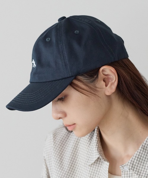 POLOCHAMPS(ポロチャンプス)の「【POLOCHAMPS/ポロチャンプス】ワンポイント刺繍 ローキャップ ユニセックス(キャップ・レディース・ダークグリーン/ベージュ/ネイビー/ブラック/グレイッシュベージュ・FREE)」の22枚目の写真