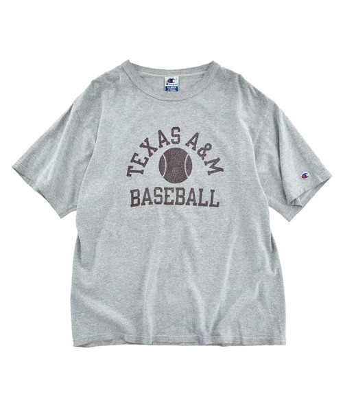 Champion(チャンピオン)の「【USED】90’s Champion “TEXAS A&M BASEBALL” カレッジ Tシャツ(Tシャツ/カットソー・メンズ・グレー・X-LARGE)」の1枚目の写真