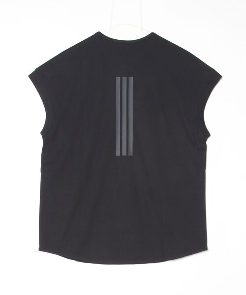 adidas(アディダス)の「トレーニング フレンチスリーブ Tシャツ / アディダス adidas(Tシャツ/カットソー・レディース・ブラック・X-SMALL/X-LARGE/XX-LARGE/LARGE/SMALL/MEDIUM)」の6枚目の写真