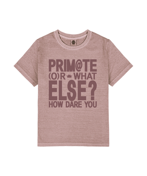 PRIMATE（プライメイト）の「ELSE レディース ピグメントスタンダード 半袖Tシャツ 4 COLORS（Tシャツ/カットソー・レディース・グレー/カーキ/ピンク/チャコール・FREE）」の4枚目の写真
