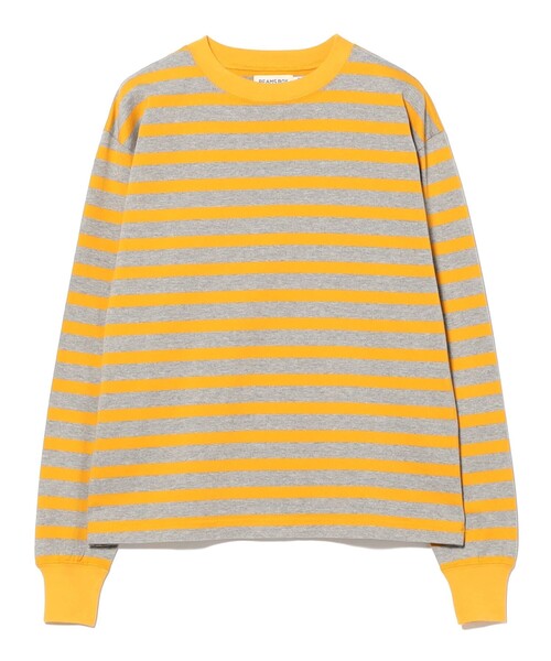 BEAMS BOY(ビームスボーイ)の「ベーシック ボーダー ロング スリーブ(Tシャツ/カットソー・レディース・パープル系/レッド系/イエロー系・1/0)」の6枚目の写真