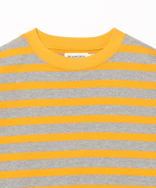 BEAMS BOY(ビームスボーイ)の「ベーシック ボーダー ロング スリーブ(Tシャツ/カットソー・レディース・パープル系/レッド系/イエロー系・1/0)」の7枚目の写真