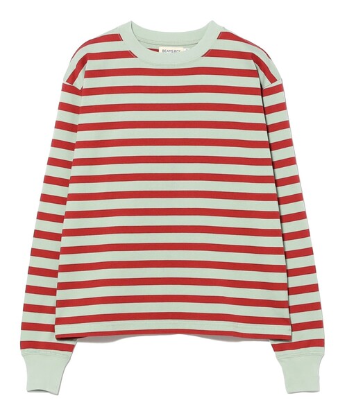 BEAMS BOY(ビームスボーイ)の「ベーシック ボーダー ロング スリーブ(Tシャツ/カットソー・レディース・パープル系/レッド系/イエロー系・1/0)」の12枚目の写真