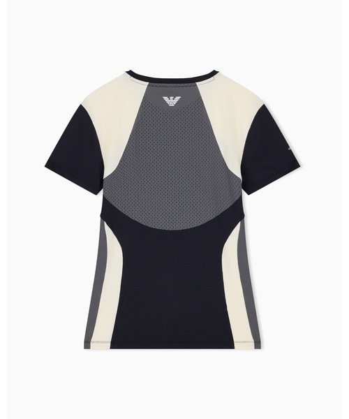 EMPORIO ARMANI EA7（エンポリオアルマーニイーエーセブン）の「【エンポリオ アルマーニ EA7】スリムフィット ジャージーTシャツ Tennis Pro テニス（Tシャツ/カットソー・レディース・ブラック系その他・LARGE/SMALL/MEDIUM）」の7枚目の写真