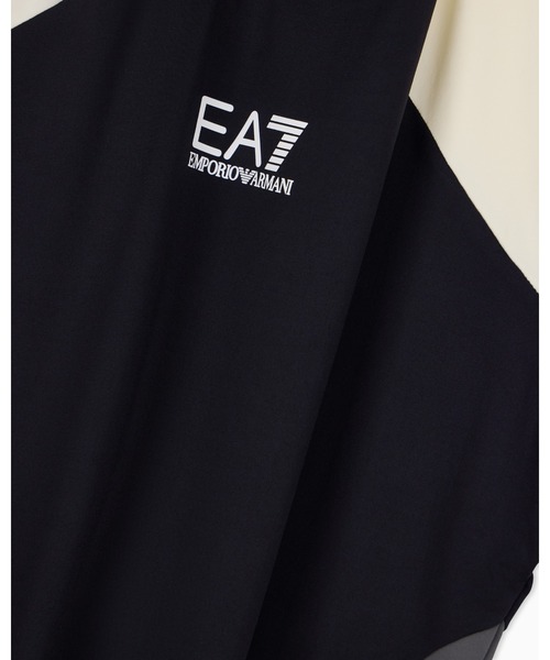 EMPORIO ARMANI EA7（エンポリオアルマーニイーエーセブン）の「【エンポリオ アルマーニ EA7】スリムフィット ジャージーTシャツ Tennis Pro テニス（Tシャツ/カットソー・レディース・ブラック系その他・LARGE/SMALL/MEDIUM）」の8枚目の写真