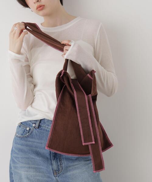 ITTI(イッチ)の「ITTI/別注MARY INSIDE OUT TOTE - M(トートバッグ・レディース・ブラック/ブラウン/オリーブ・FREE)」の1枚目の写真