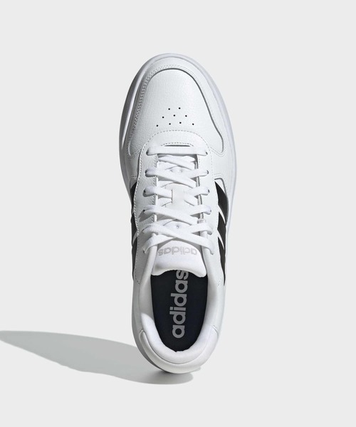 adidas(アディダス)の「ライトコート / Litecourt / アディダス adidas(スニーカー・メンズ・ホワイト×ブラック・23.0cm/23.5cm/24.0cm/24.5cm/25.0cm/25.5cm/26.0cm/26.5cm/27.0cm/27.5cm/28.0cm/28.5cm/29.0cm)」の2枚目の写真