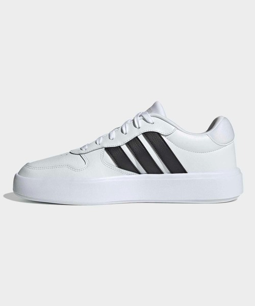 adidas(アディダス)の「ライトコート / Litecourt / アディダス adidas(スニーカー・メンズ・ホワイト×ブラック・23.0cm/23.5cm/24.0cm/24.5cm/25.0cm/25.5cm/26.0cm/26.5cm/27.0cm/27.5cm/28.0cm/28.5cm/29.0cm)」の6枚目の写真
