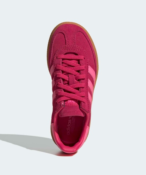 adidas(アディダス)の「ハンドボール スペツィアル コンフォートクロージャー 伸縮シューレース キッズ / Handball Spezial Comfort Closure Elastic Lace Kids / アディダスオリジナルス adidas Originals(スニーカー・キッズ・ピンク・17.0cm/18.0cm/19.0cm/20.0cm/21.0cm)」の2枚目の写真